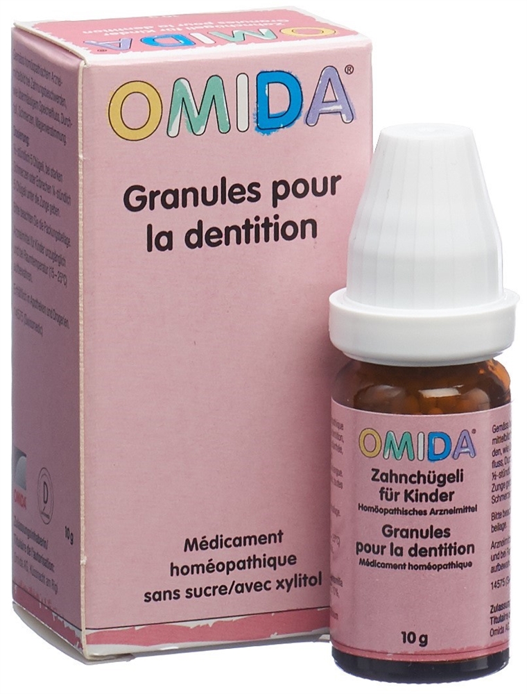 Omida Zahnchügeli für Kinder, Globuli