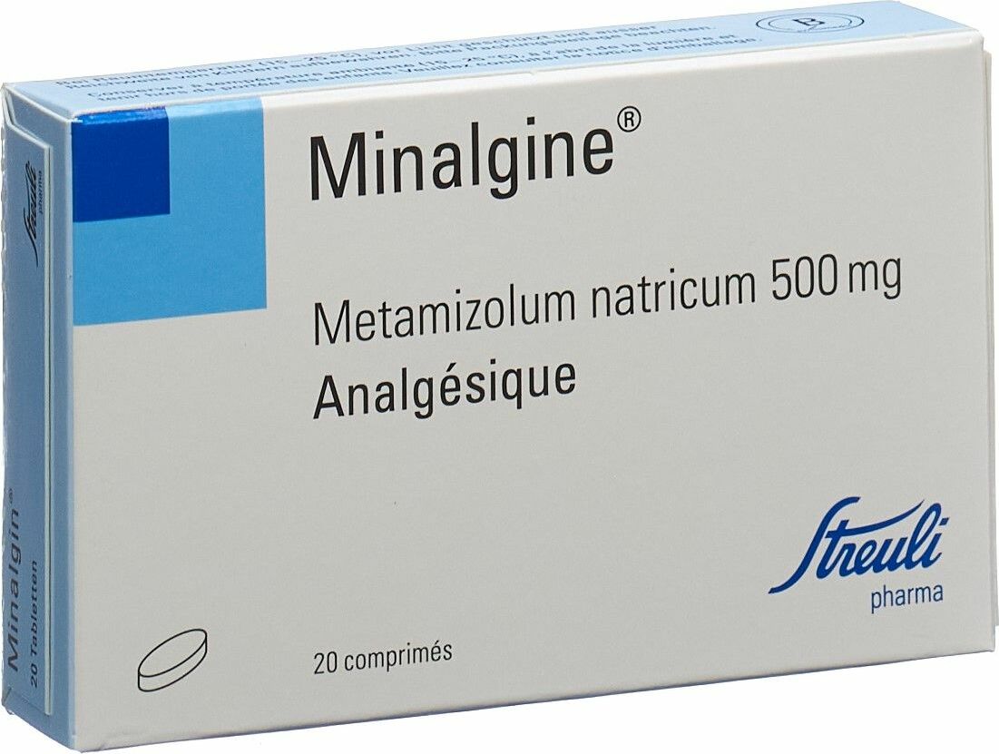 Minalgin, Tabletten