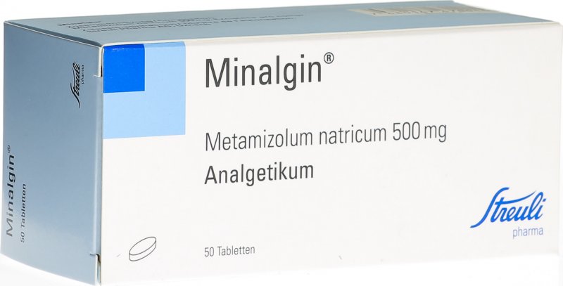 Minalgin, Tabletten