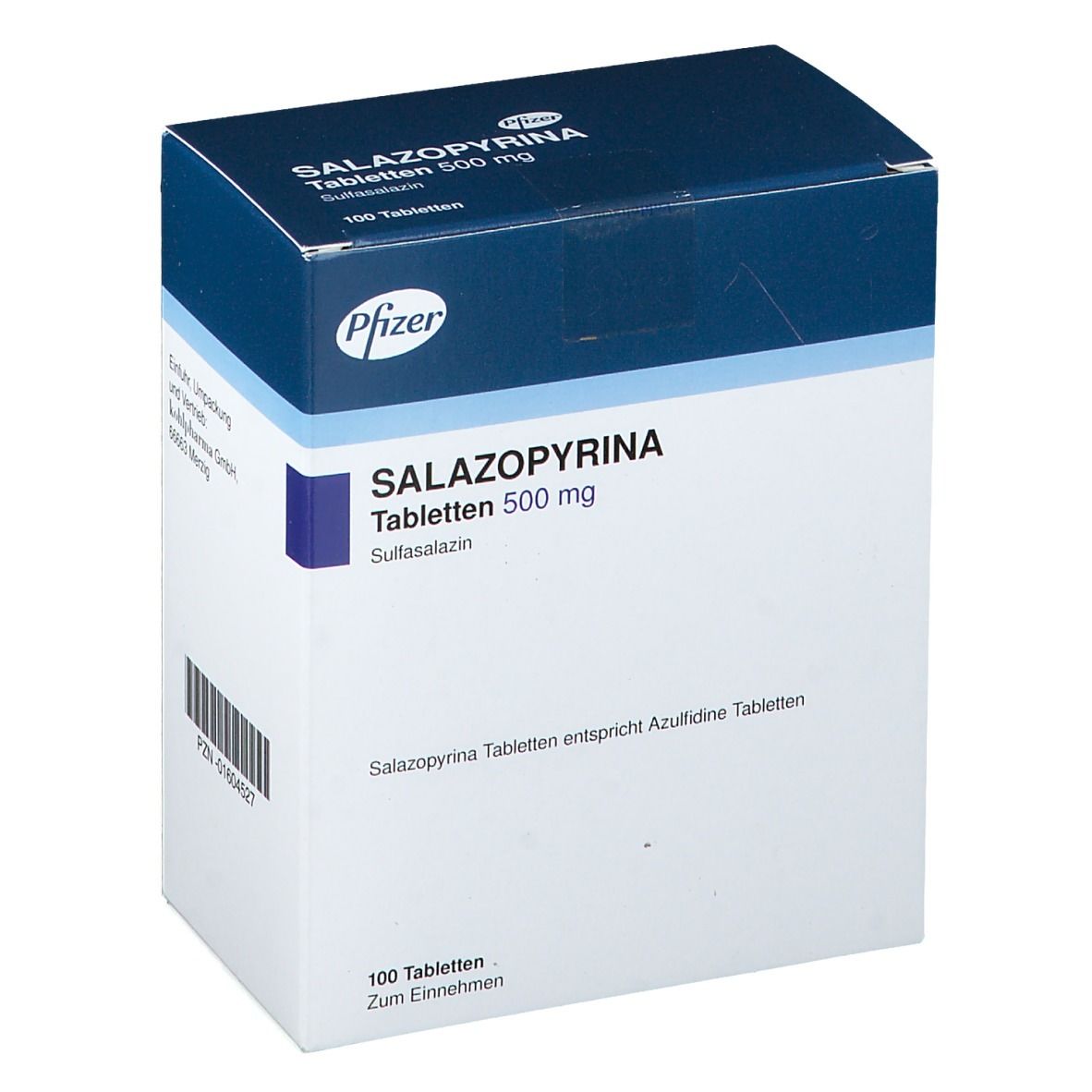 Salazopyrin, Tabletten