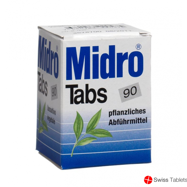 Midro Tabs, Tabletten