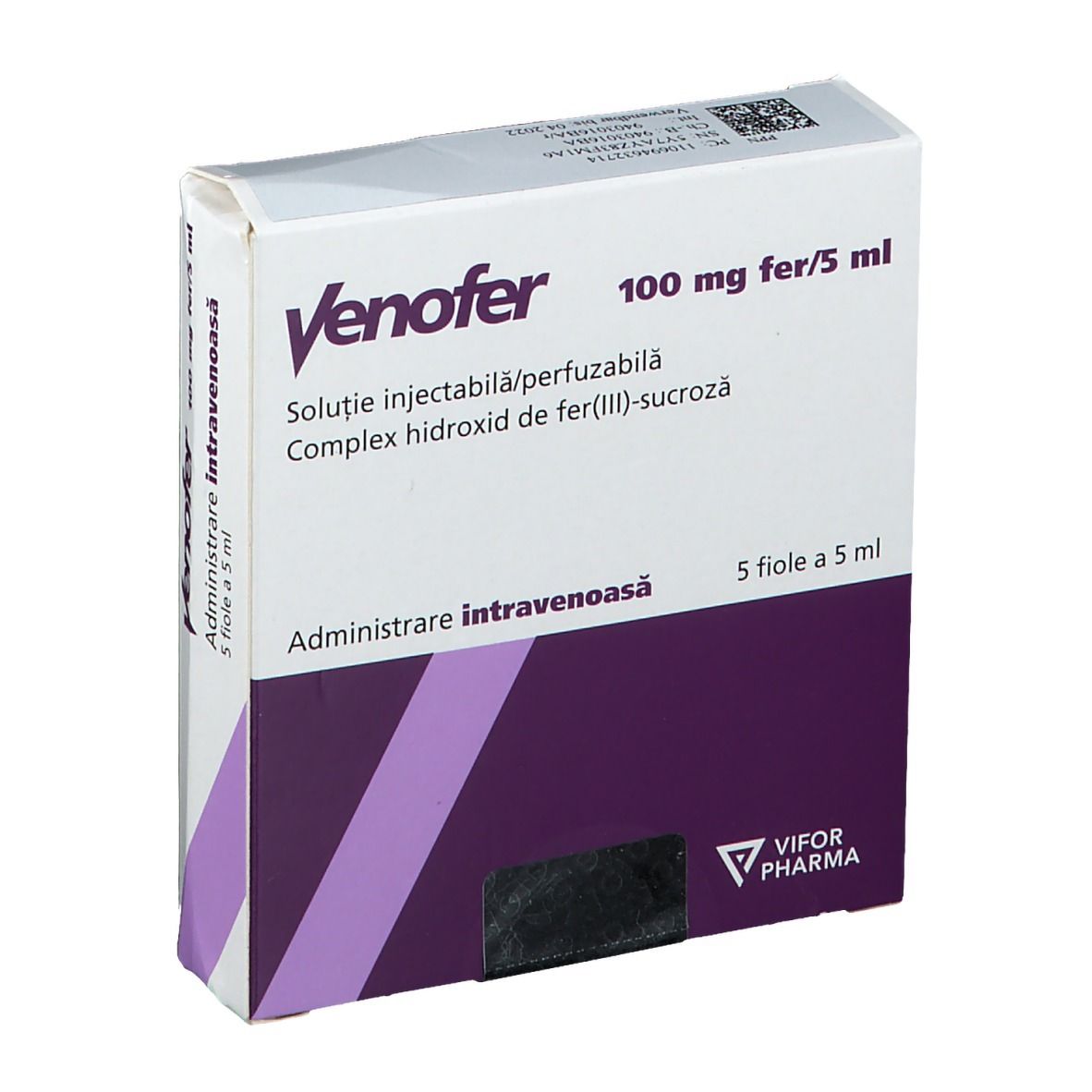 Venofer 100mg / 5 ml, Injektionslösung