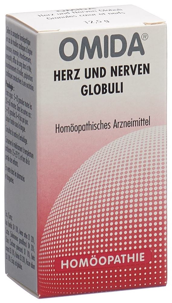 Omida Herz und Nerven, Globuli