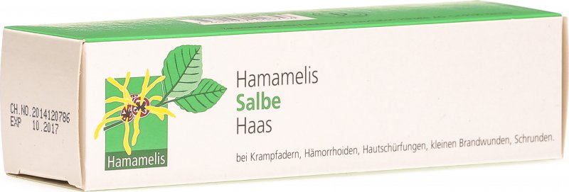 Hamamelis Salbe Haas, Salbe