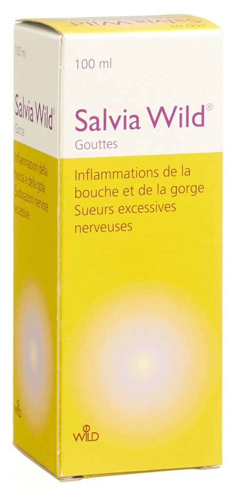 SALVIA WILD gouttes fl 100 ml