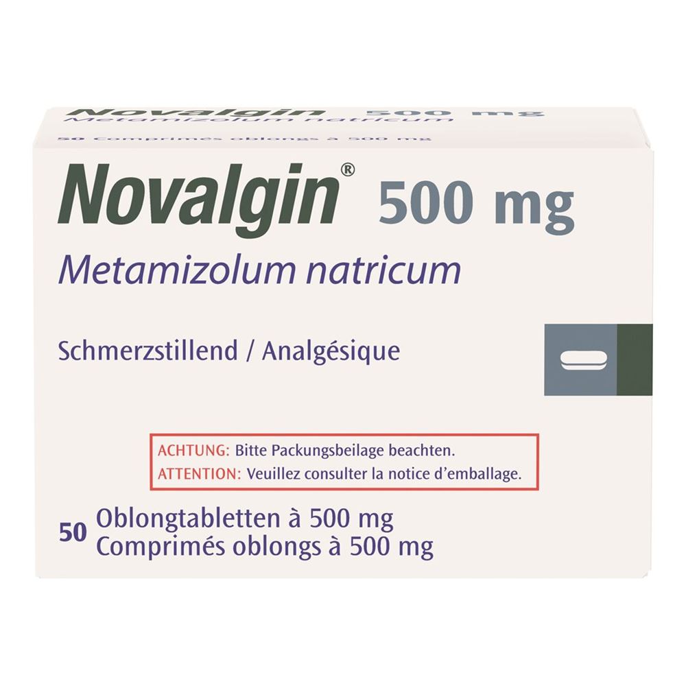 NOVALGIN cpr pell 500 mg 50 pce