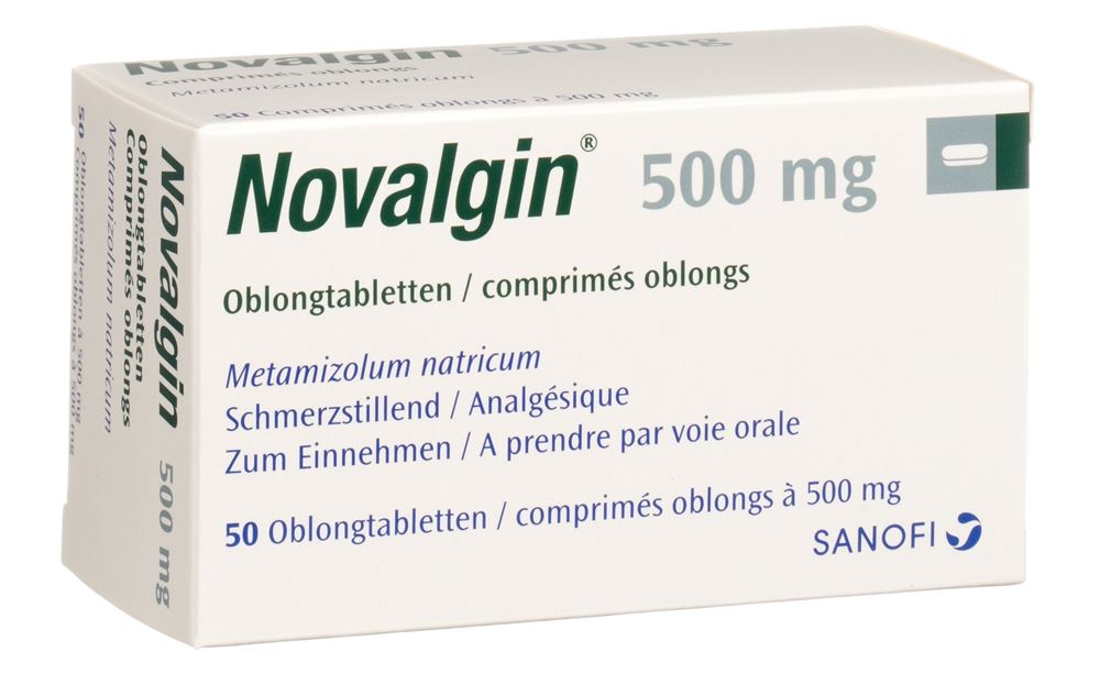 Novalgin, Oblong-Tabletten