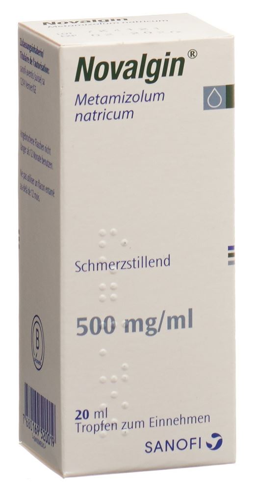 Novalgin, Tropfen
