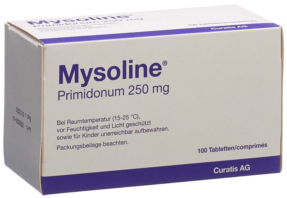 Mysoline, Tabletten