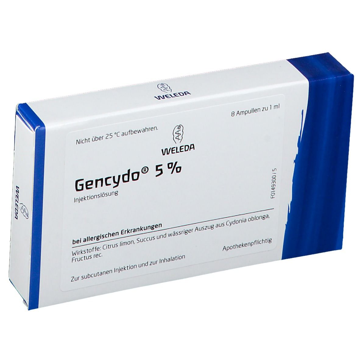 Gencydo 5%, Injektionslösung (s.c.)