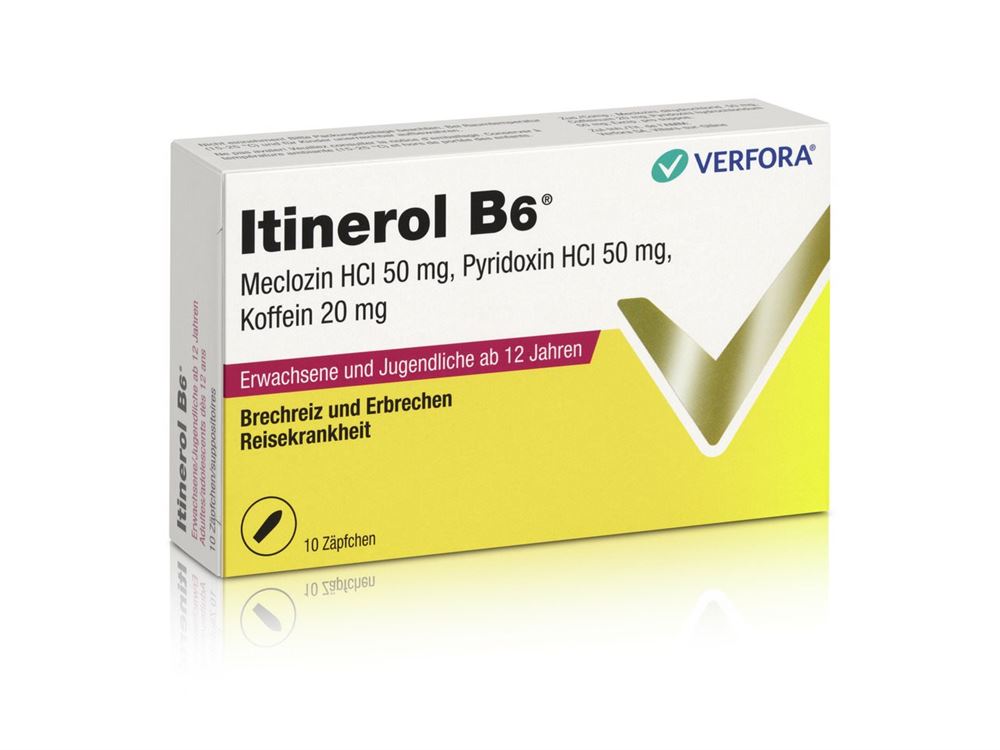 ITINEROL B6 supp adult 10 pce