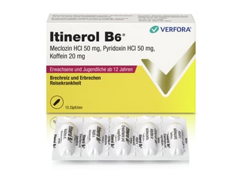 Itinerol B6, suppositoires pour adultes et adolescents