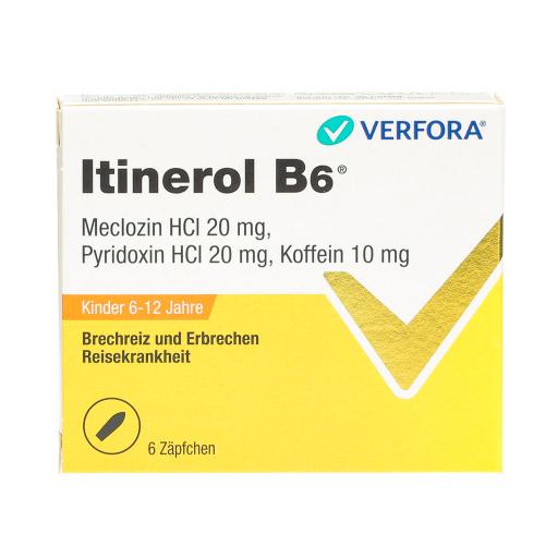 Itinerol B6, suppositoires pour enfants