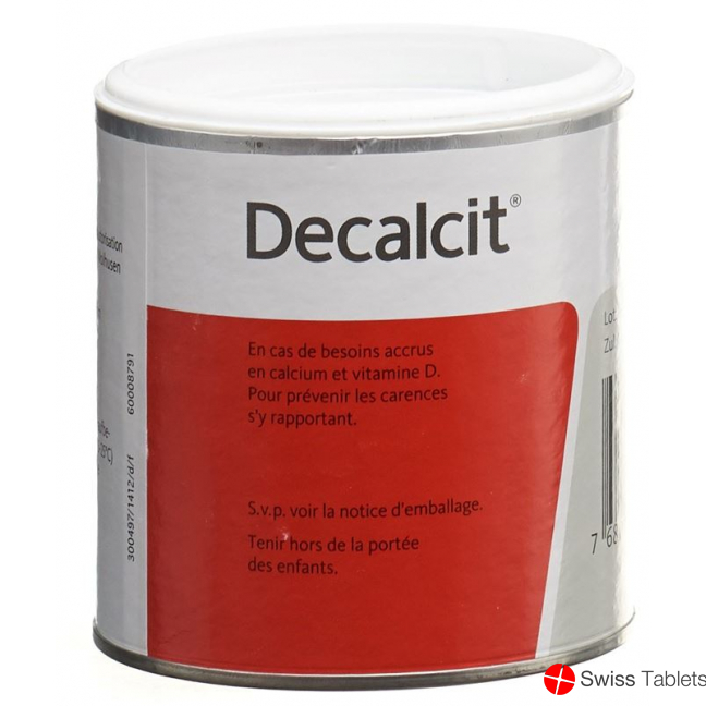 Decalcit, Pulver