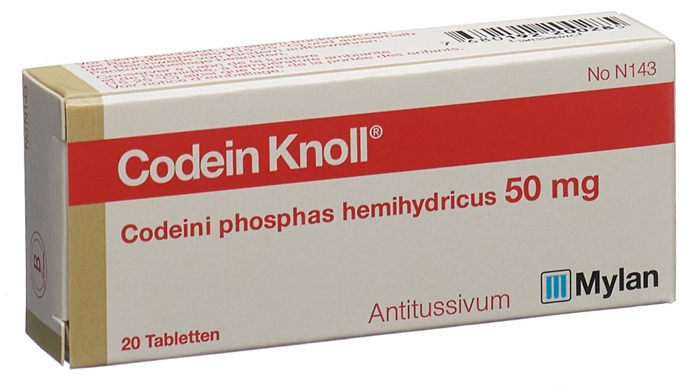 CODEINE Knoll cpr 50 mg 20 pce