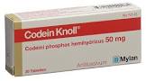 Codein Knoll, Tabletten