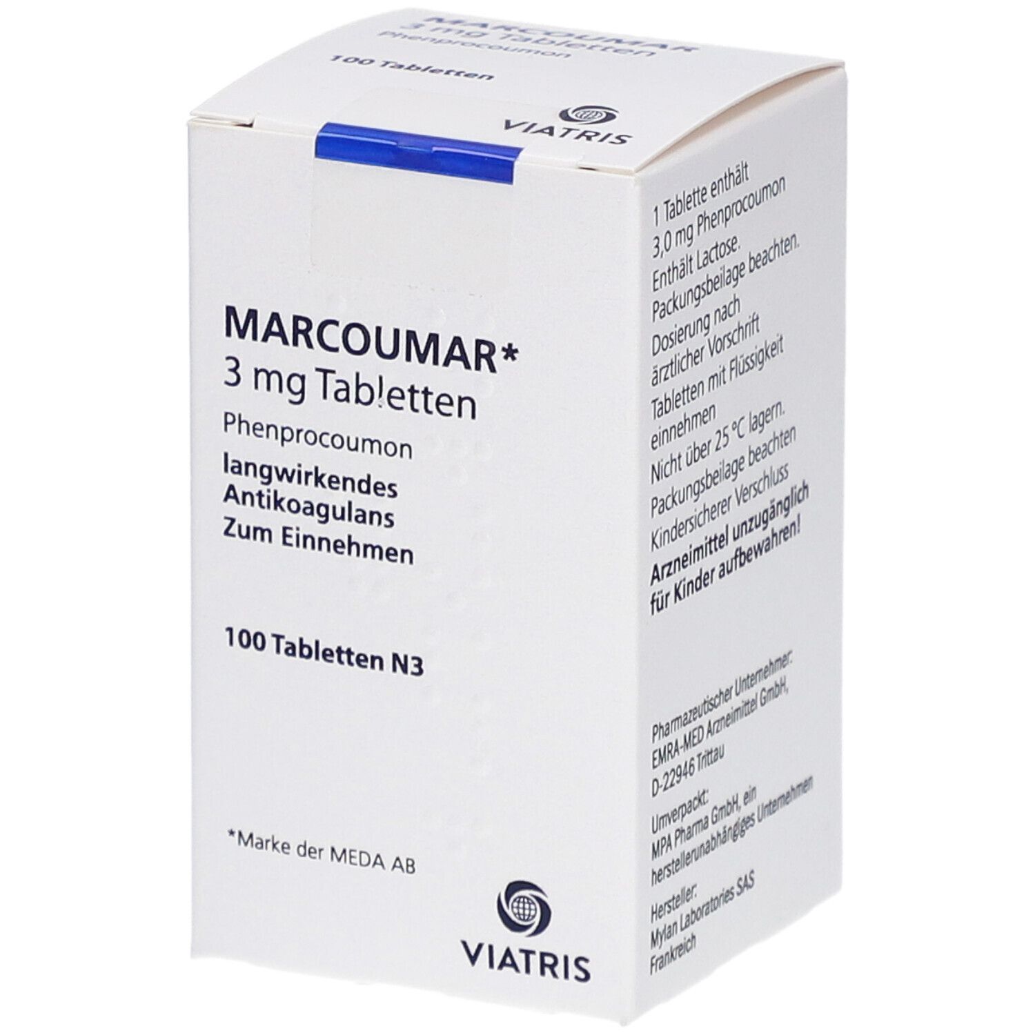 Marcoumar, Tabletten