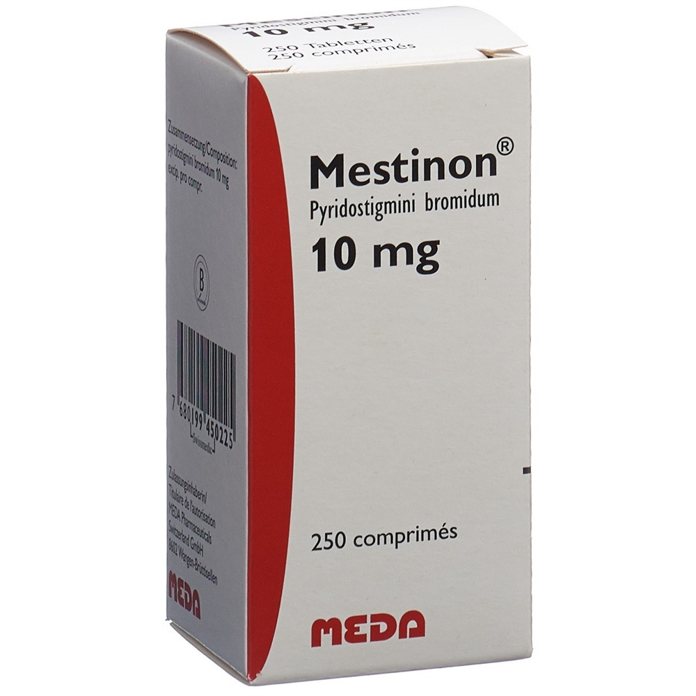 MESTINON cpr 10 mg fl 250 pce
