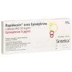 Rapidocain 10 mg/ml con epinefrina 5 mcg/ml, soluzione iniettabile