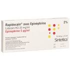 Rapidocain 20 mg/ml con epinefrina 5 mcg/ml, soluzione iniettabile