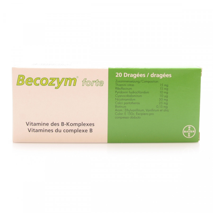 Becozym forte, Dragées