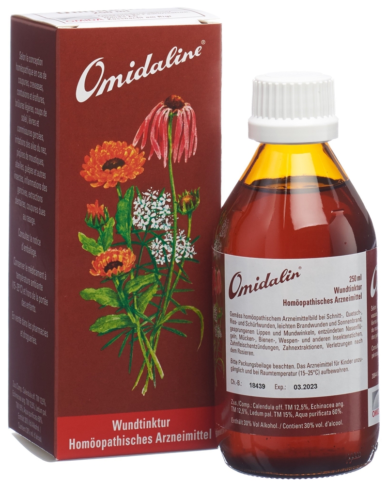 OMIDALIN teinture vulnéraire fl 250 ml