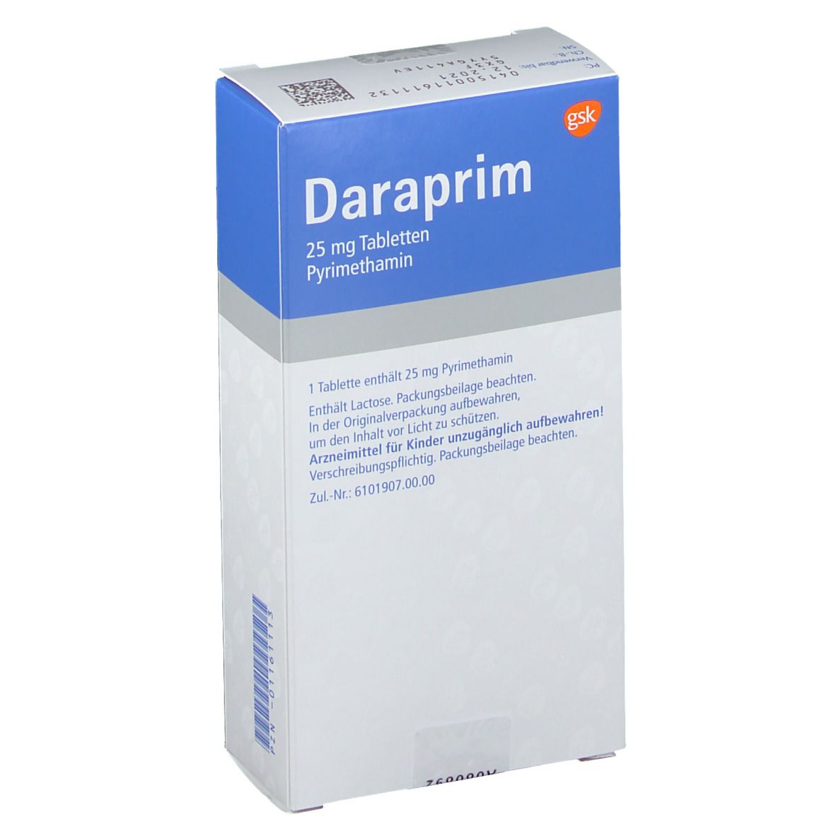 Daraprim, Tabletten