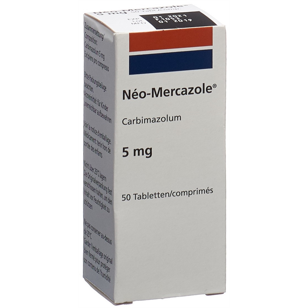 Néo-Mercazole, Tabletten
