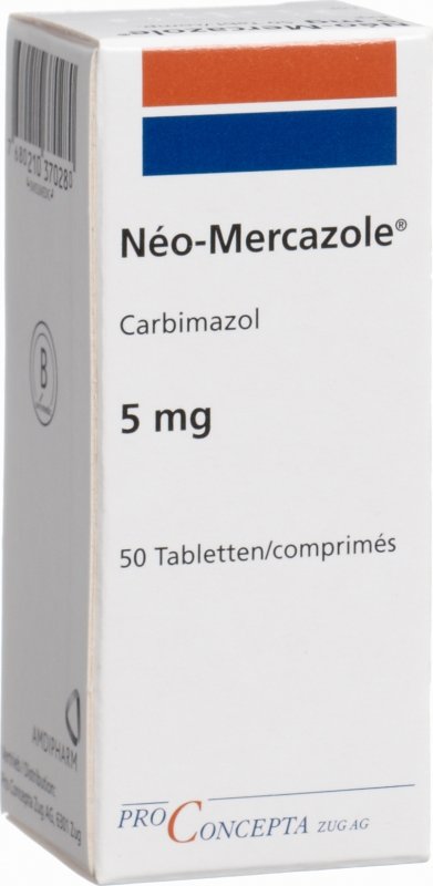 Néo-Mercazole, Tabletten