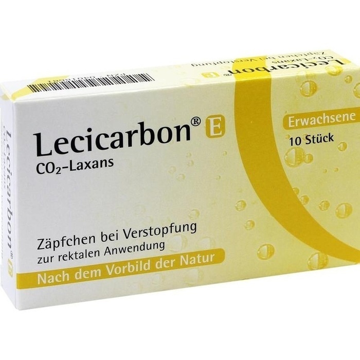 Lecicarbon, Suppositorien für Erwachsene