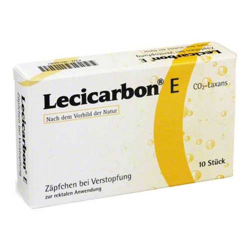 Lecicarbon, Suppositorien für Erwachsene