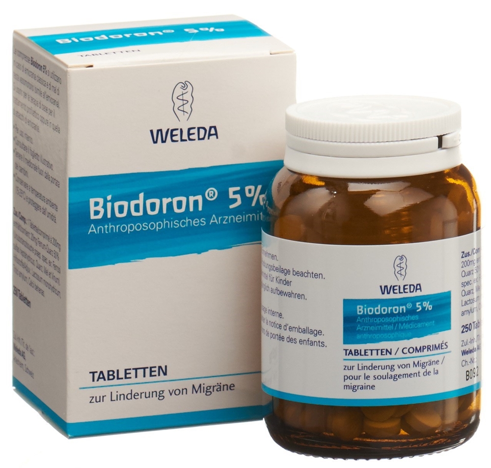BIODORON 5%, comprimés 250 pce