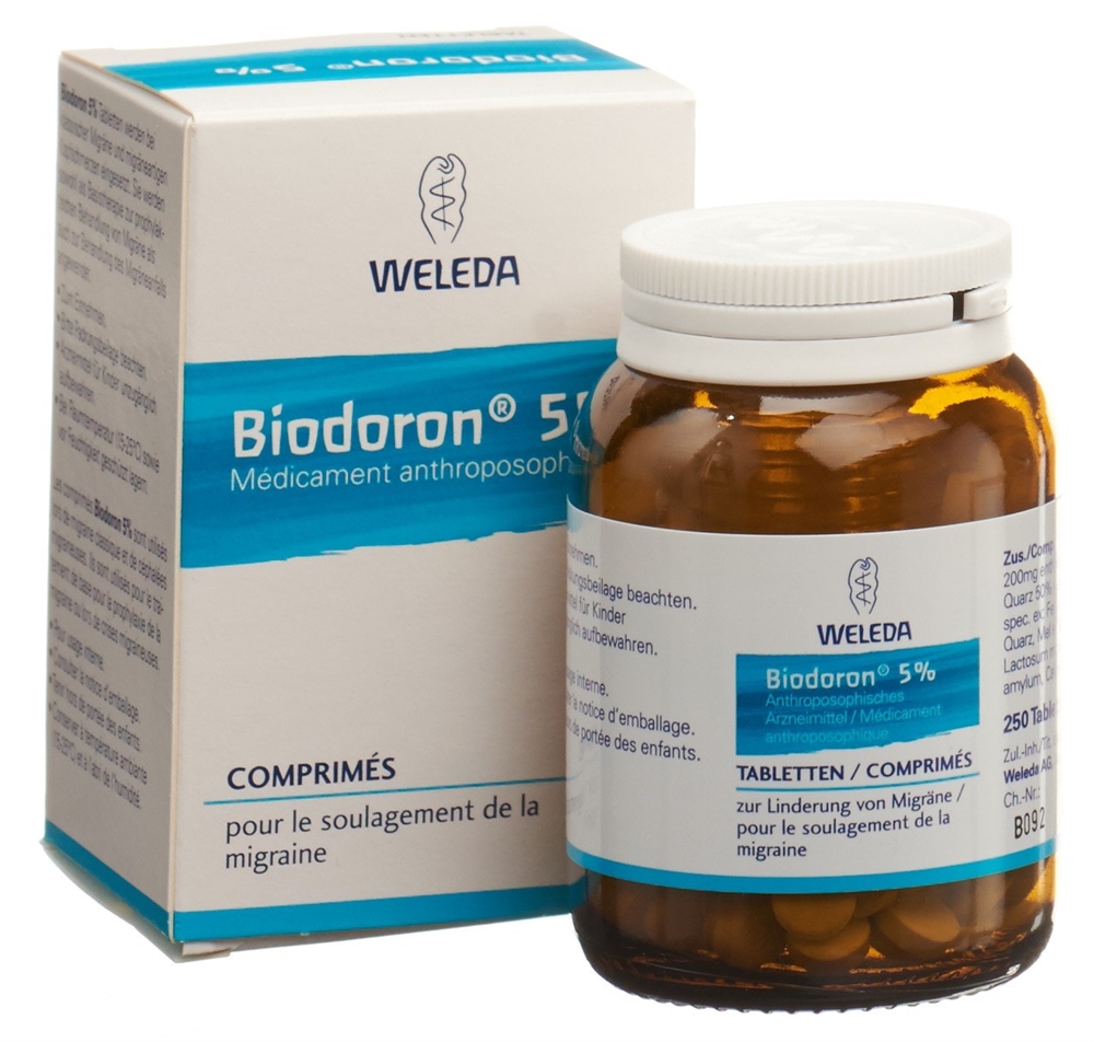 BIODORON 5%, comprimés 250 pce