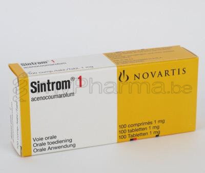 Sintrom 1 mitis, Tabletten