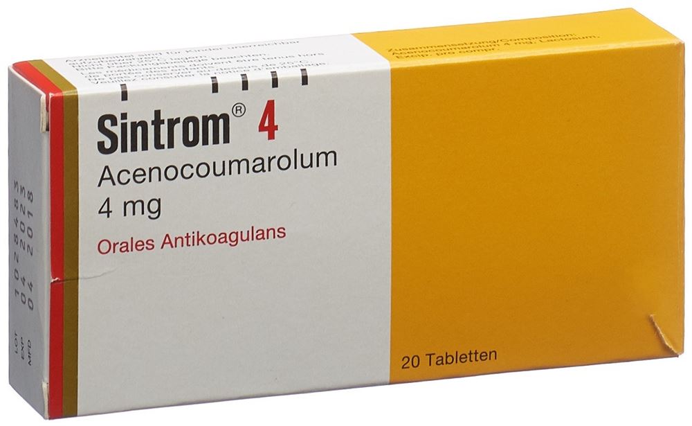SINTROM cpr 4 mg 20 pce