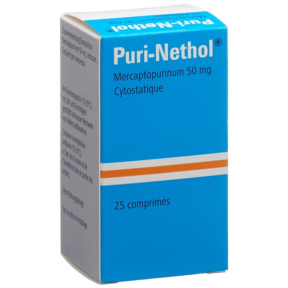 PURI-NETHOL cpr 50 mg fl 25 pce