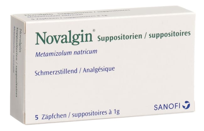 Novalgin, Suppositorien