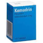 Kemadrin, Tabletten