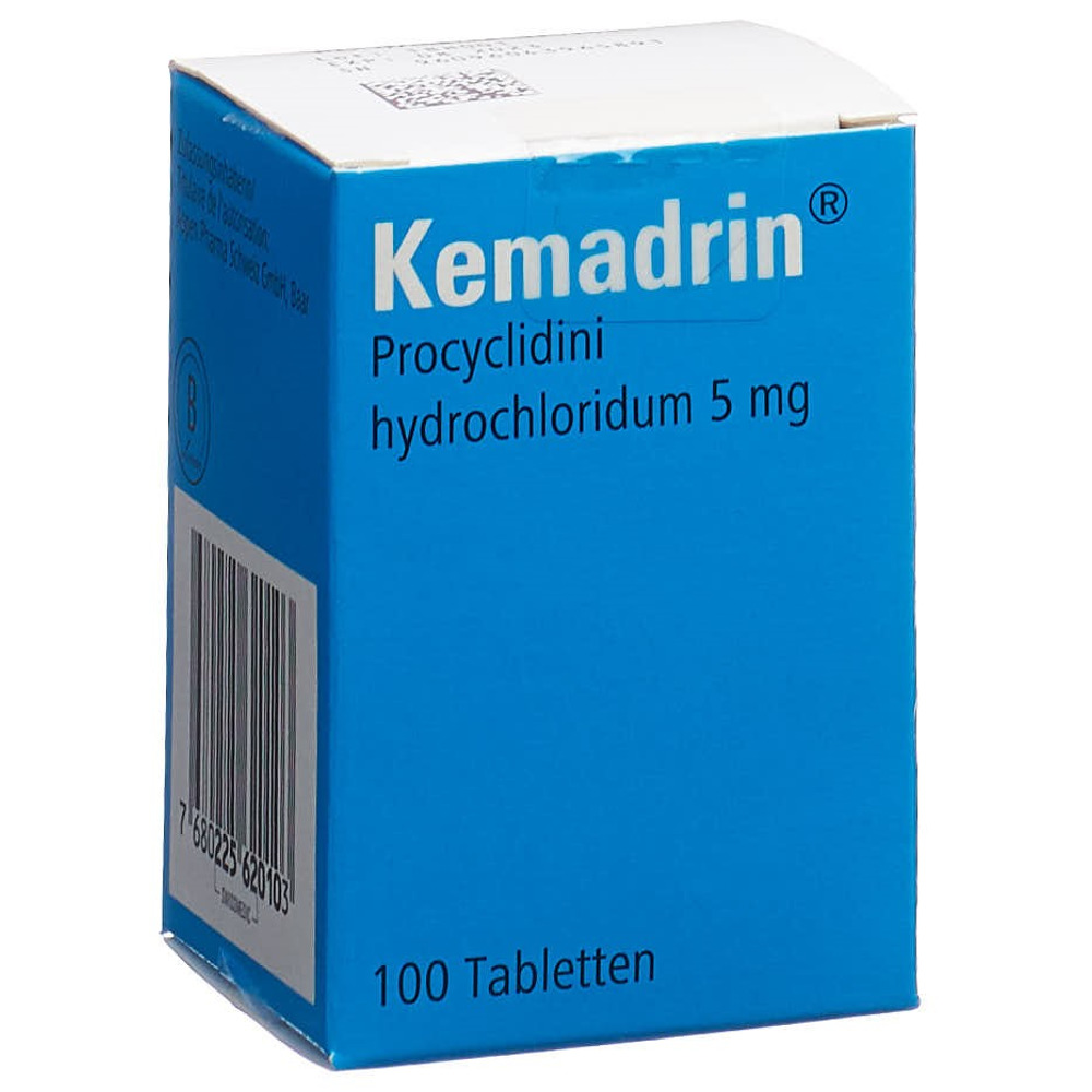 Kemadrin, Tabletten