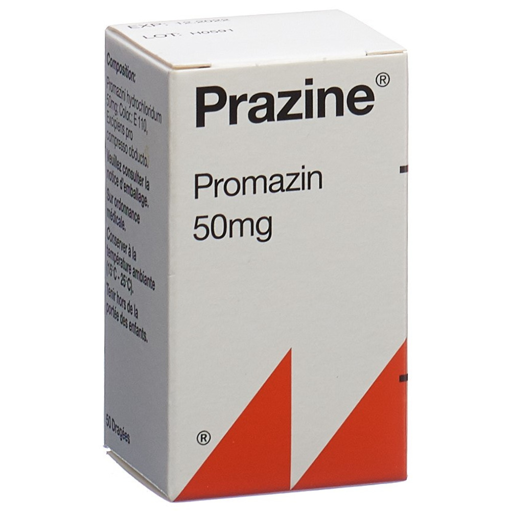 Prazine 50 mg, Dragées
