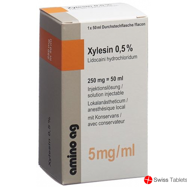 XYLESINE sol inj 500 mg/100ml a cons 100 ml