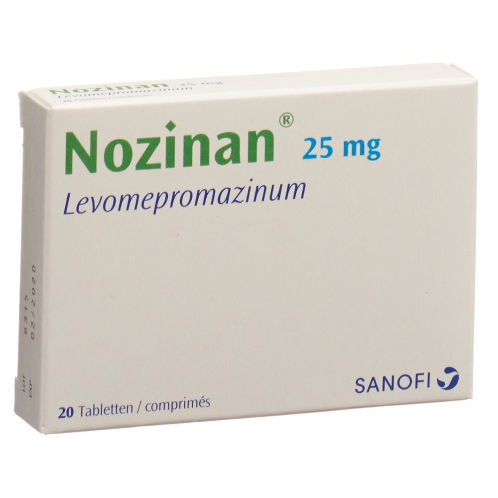 NOZINAN cpr pell 25 mg 20 pce