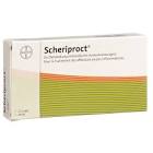 Scheriproct, Suppositorien