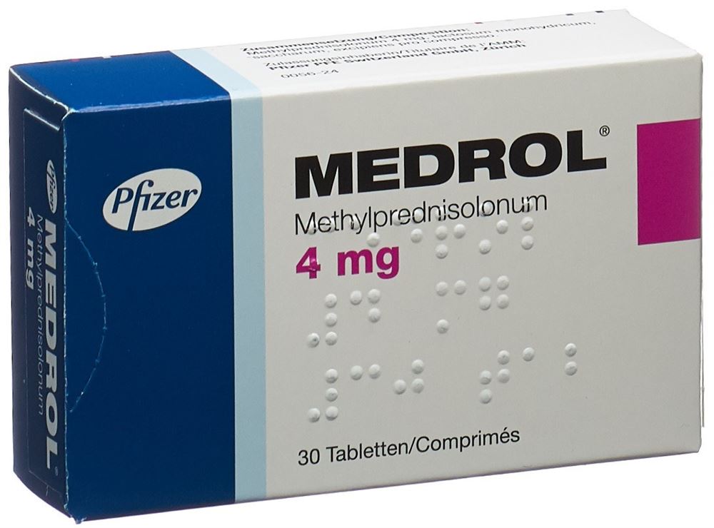 MEDROL cpr 4 mg 30 pce