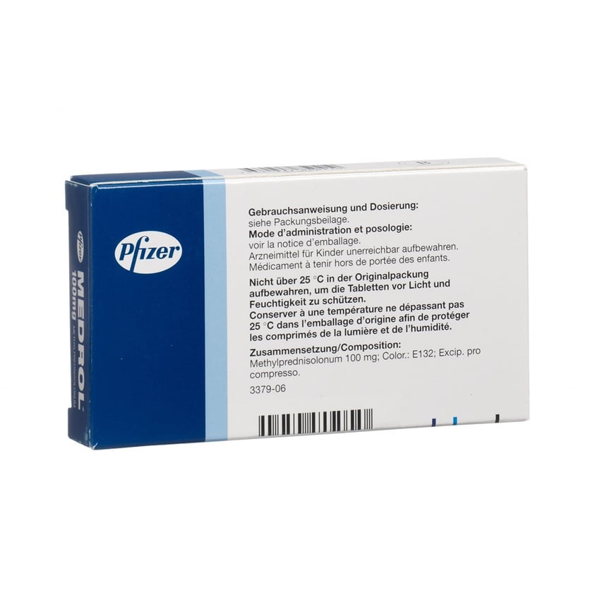 Medrol 100 mg, Tabletten