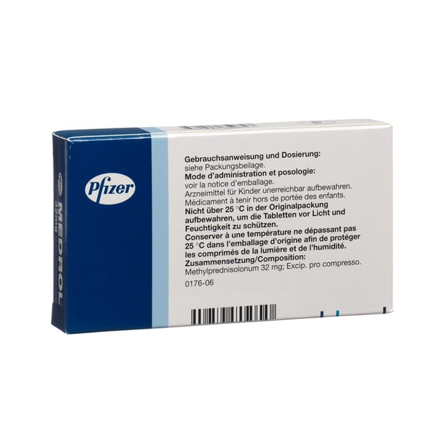 Medrol 32 mg, Tabletten