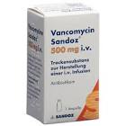 Vancocin i.v. 500 mg, Pulver für ein Konzentrat zur Herstellung einer Infusionslösung