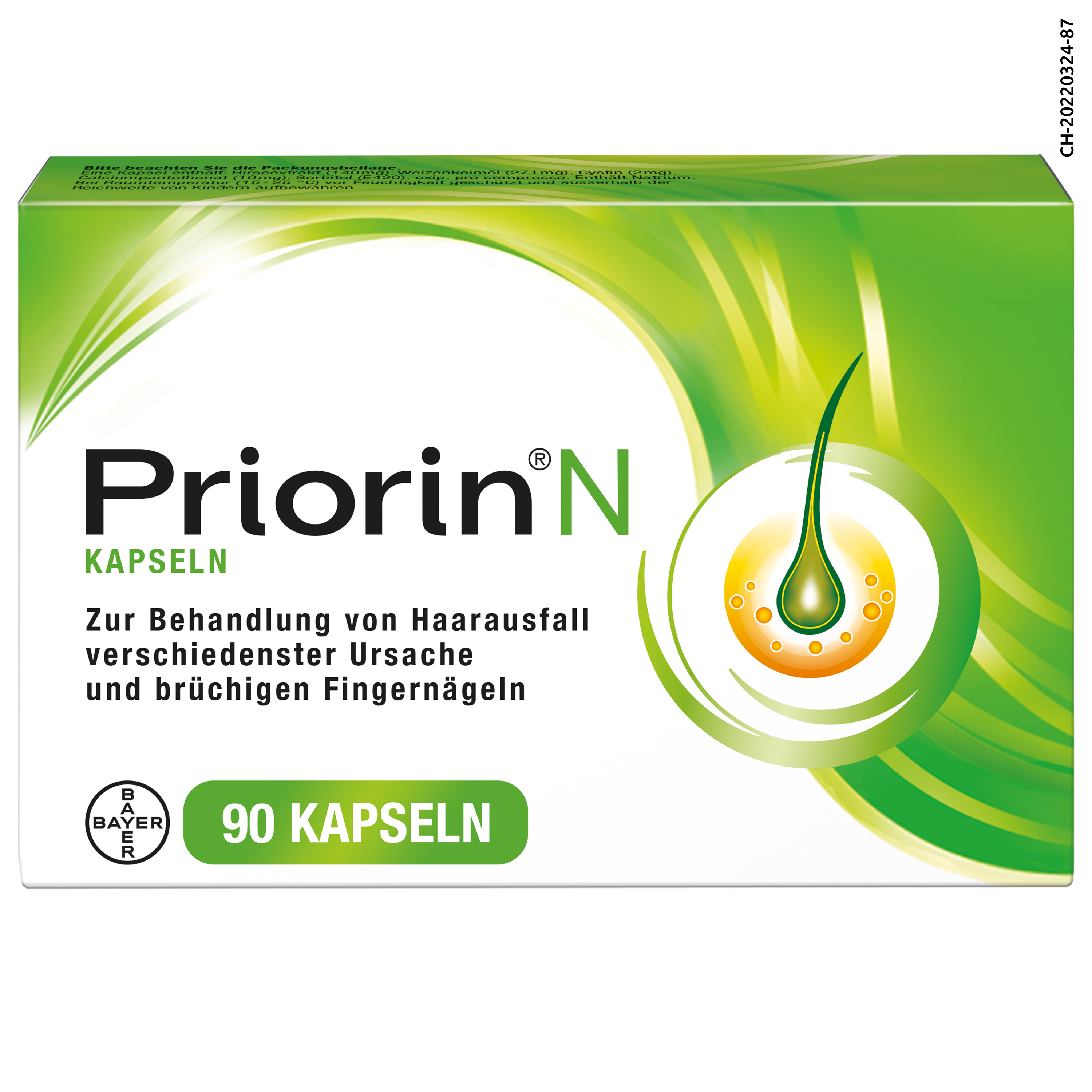 PRIORIN N caps 90 pce