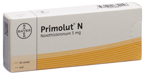 Primolut N, Tabletten
