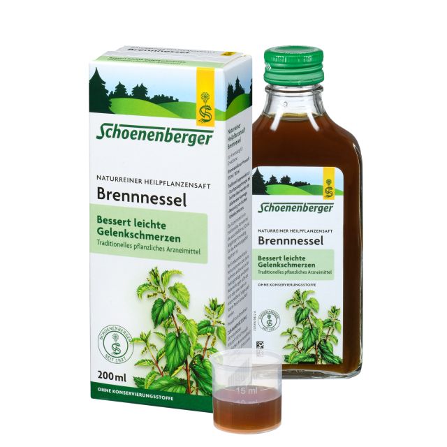 Schoenenberger naturreiner Heilpflanzensaft Brennnessel, Flüssigkeit zum Einnehmen